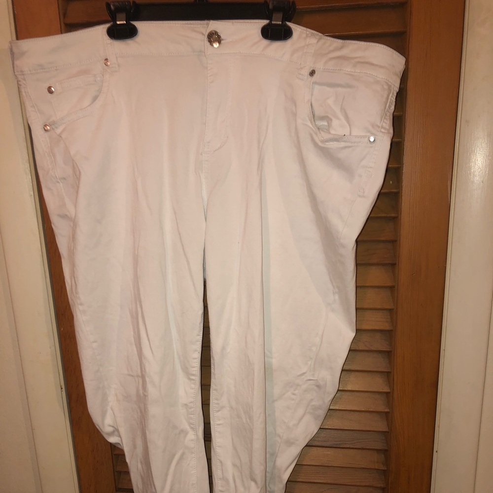 Skinny White Jeans
